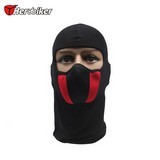 Cotton Grid Motorcycle Face Mask Men Outdoor Sports Windproof Dustproof